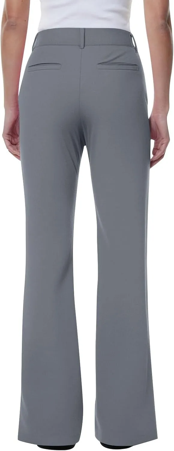 2025 Summer Women Work Business Pants High Waisted Flare Modern Comfortable Office Overalls Ladies Slacks
