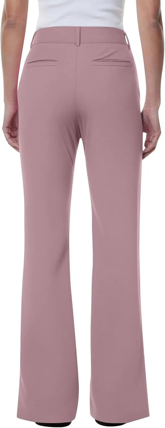2025 Summer Women Work Business Pants High Waisted Flare Modern Comfortable Office Overalls Ladies Slacks