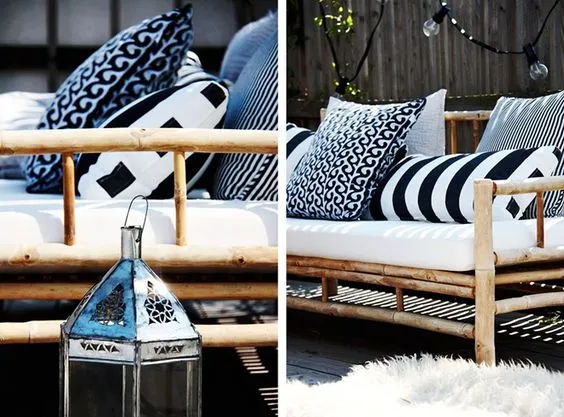 4 PCs Digital Printed Cotton Cushions-Patio Art