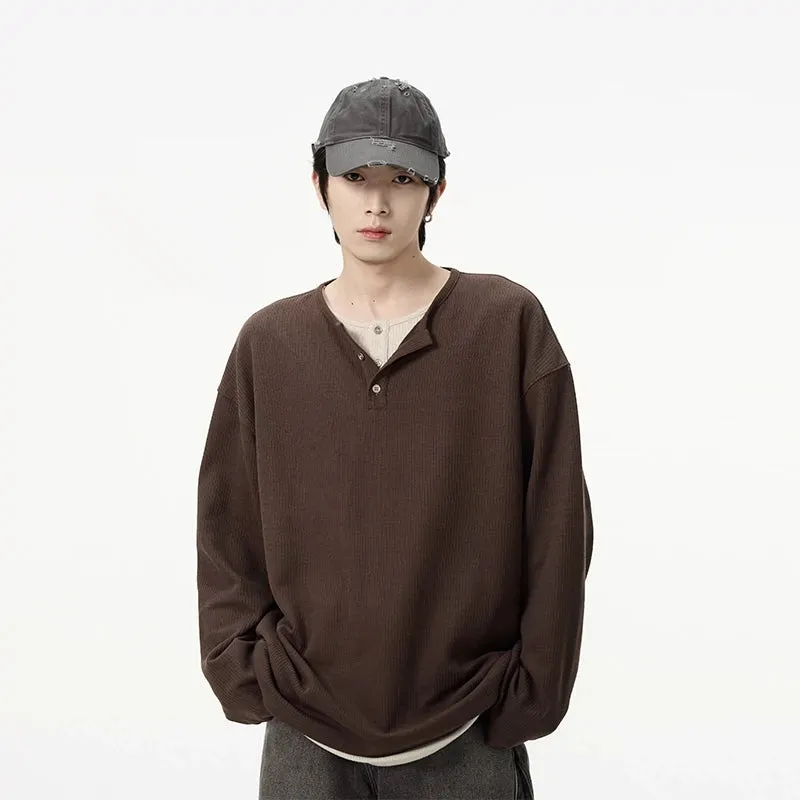 77Fight Basic Fake Two-piece Shirt
