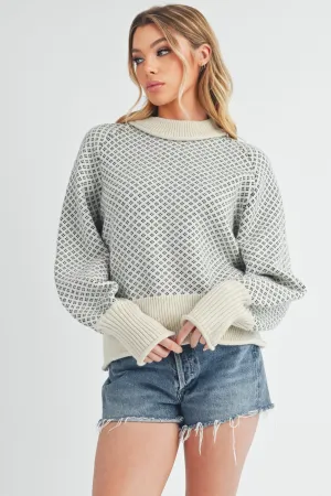 Aemi Co Echo Sweater in White