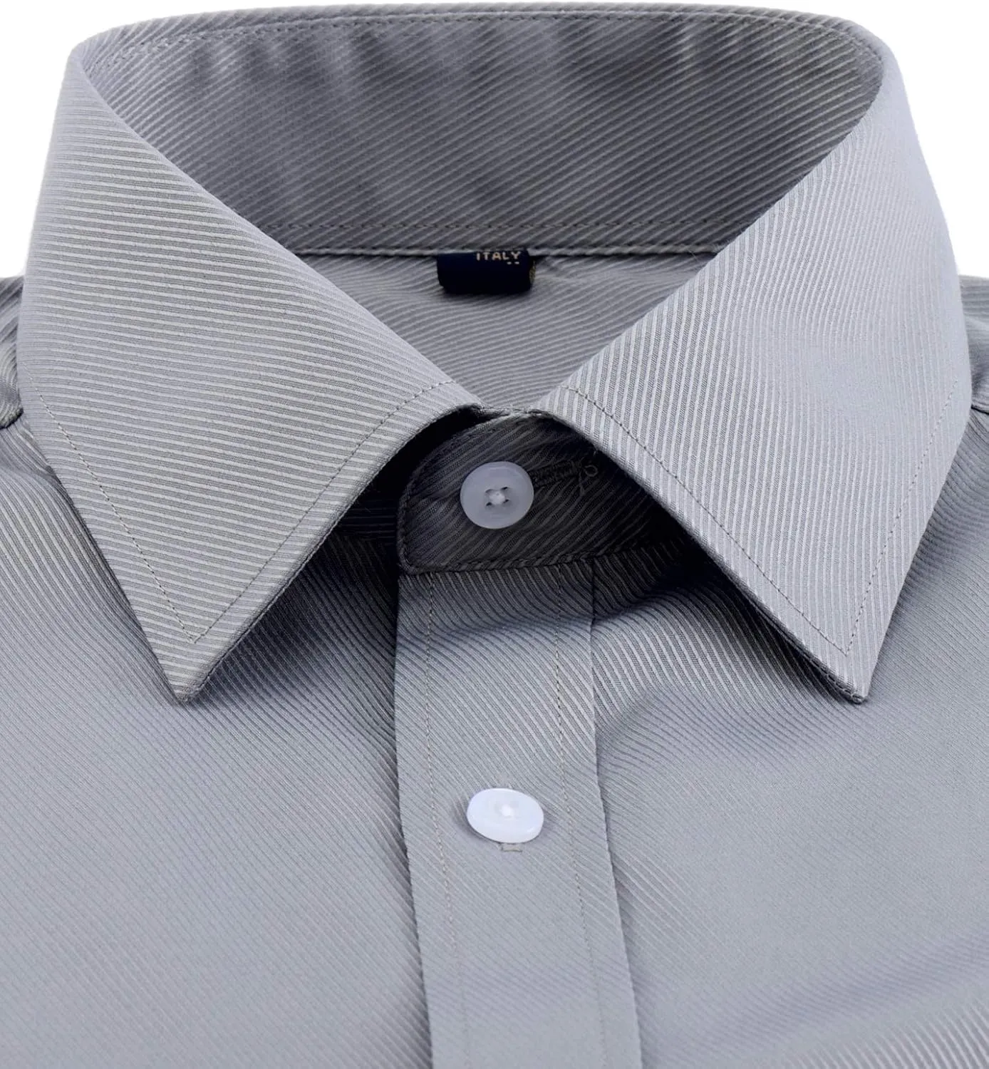 Alimens & Gentle French Cuff Regular Fit Dress Shirts (Cufflink Included)