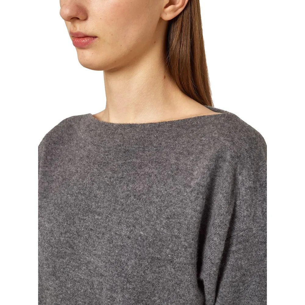 Alpha Studio Gray Cashmere Sweater