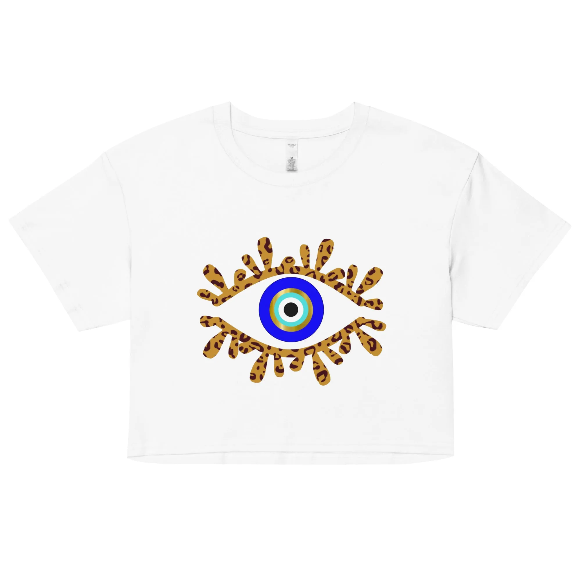 Amida Eye Leopard Women’s crop top