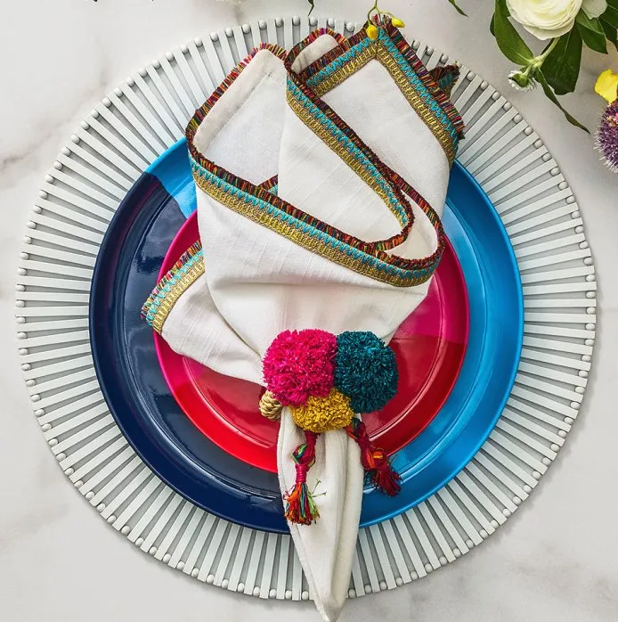 Bamboo Open Slat Placemat Sets