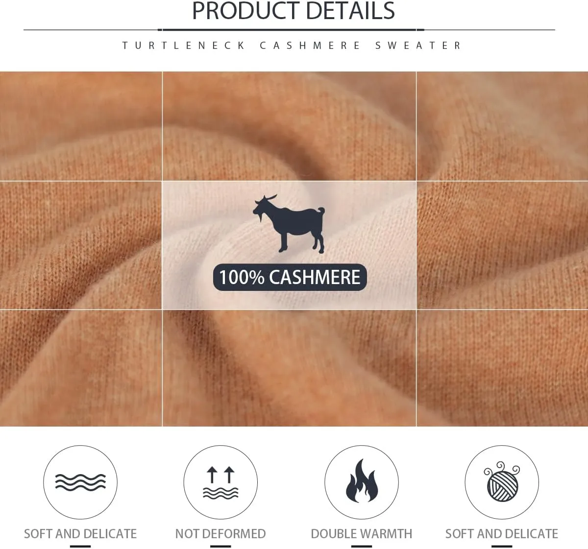 Cashmere Sweaters for Women,100% Cashmere Long Sleeve Sweaters Crew Neck Solid Pullover Jumpers Tops