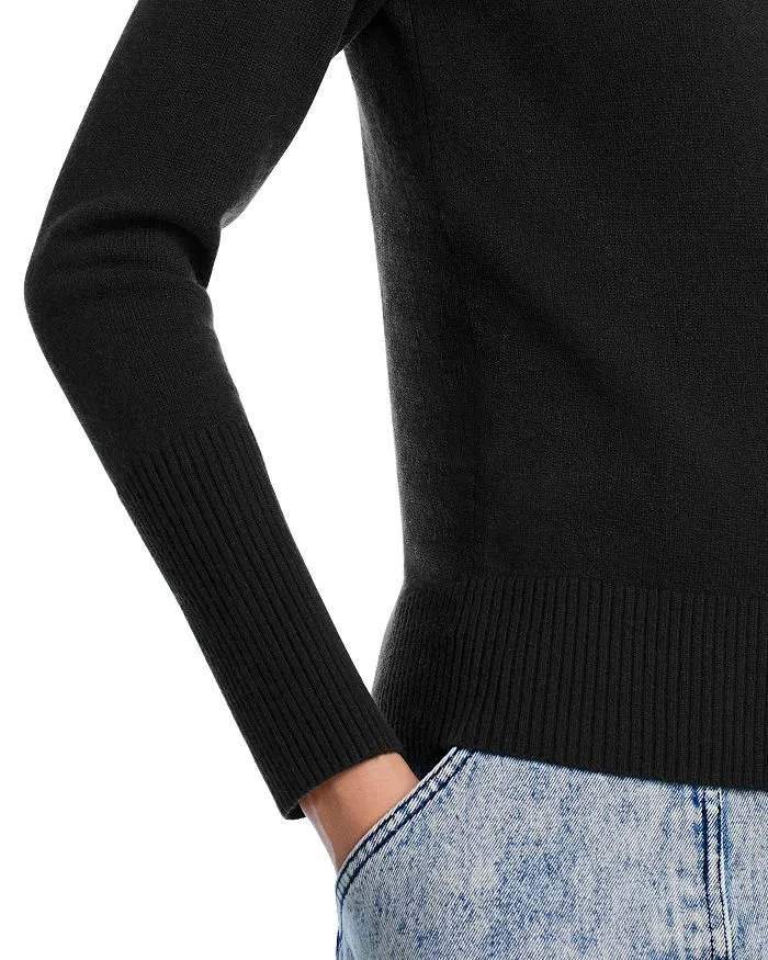 Cashmere turtleneck sweater - 100% exclusive AQUA