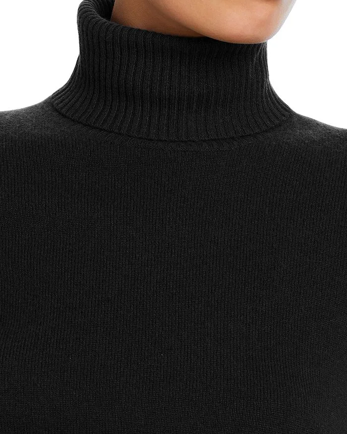 Cashmere turtleneck sweater - 100% exclusive AQUA