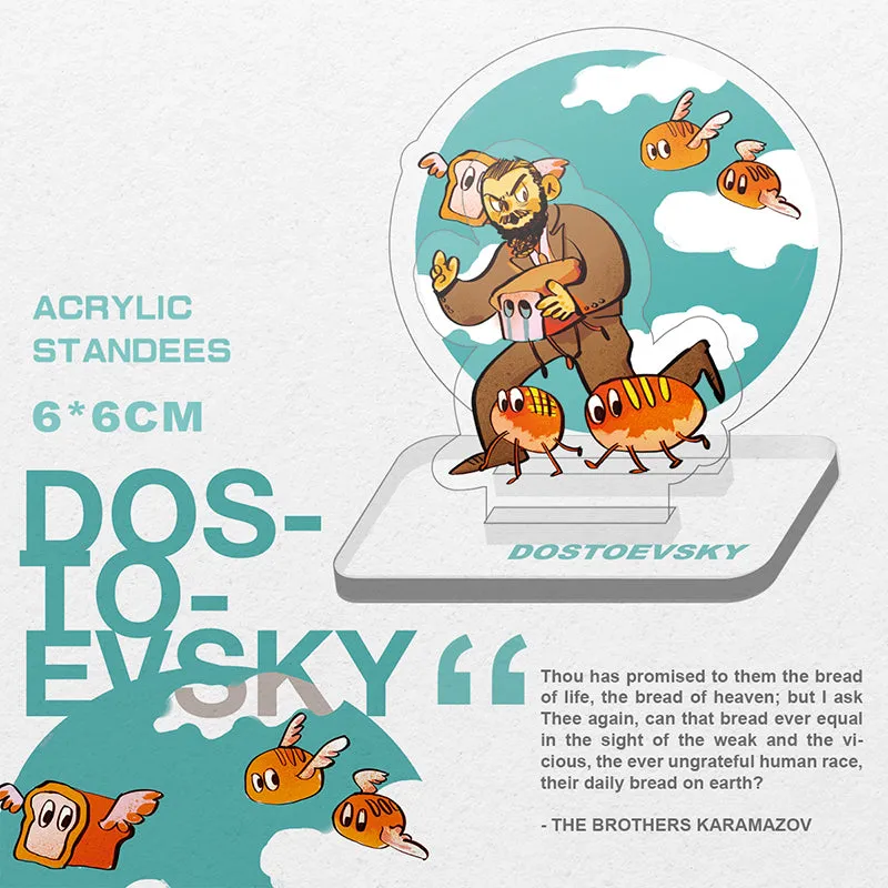 Dostoevsky acrylic standees