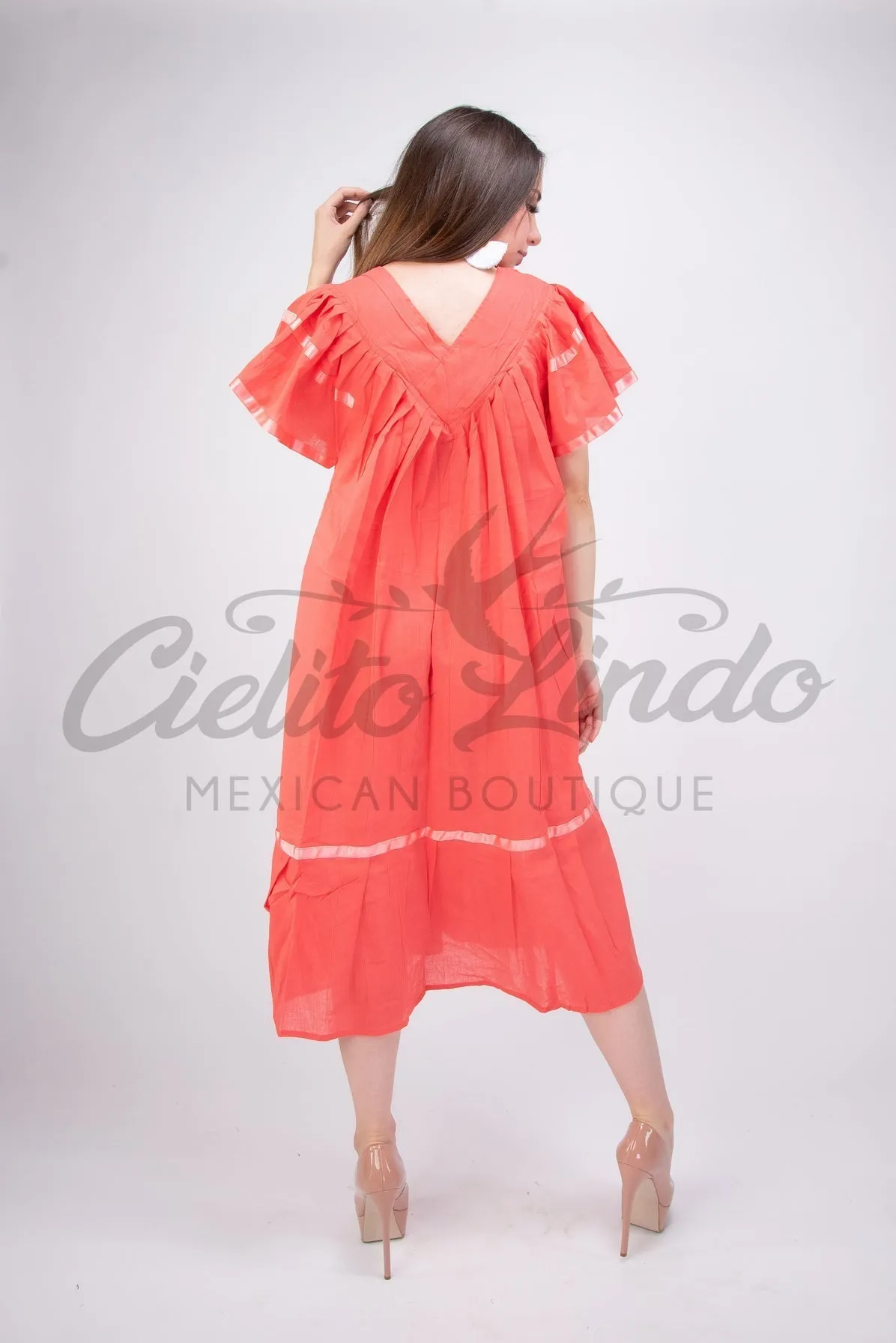 Jazmin Dress Coral