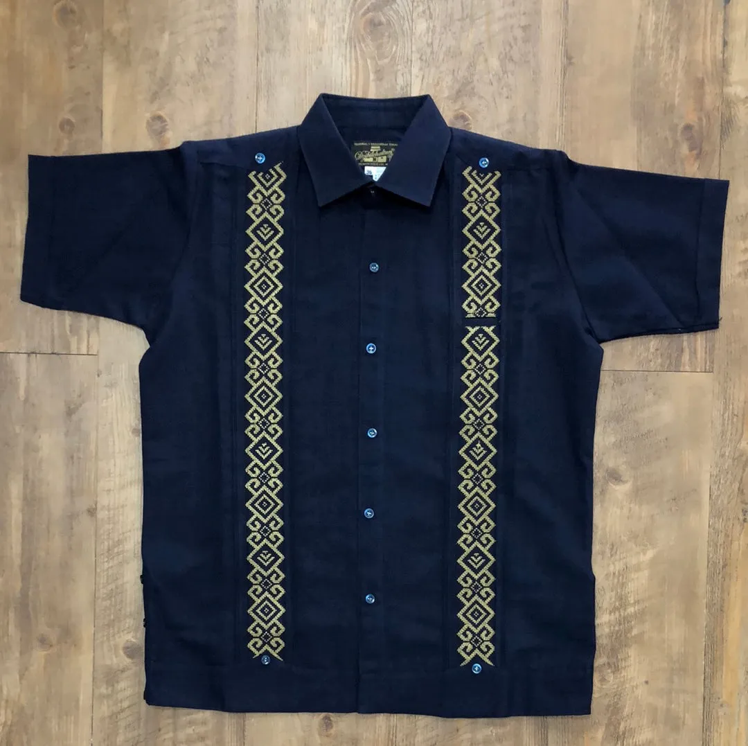 Men's Guayabera Chetumal Navy