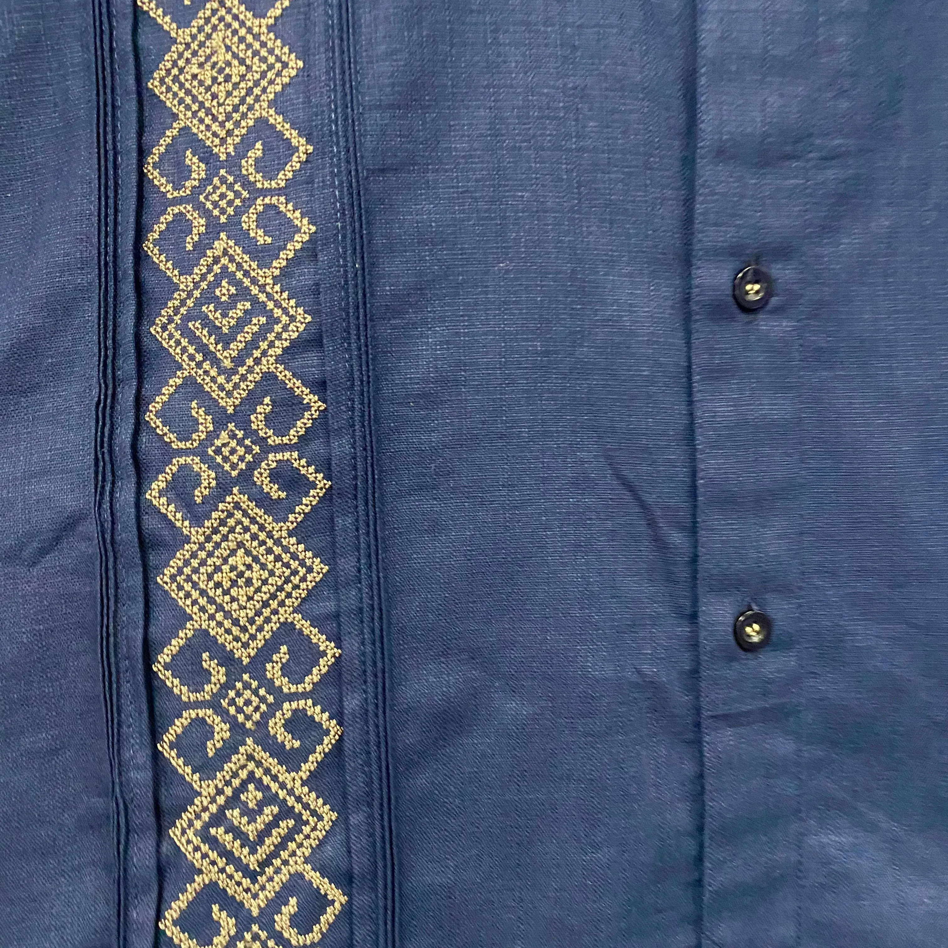 Men's Guayabera Chetumal Navy
