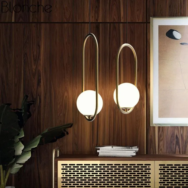 Modern Nordic Shaped Pendant Lights