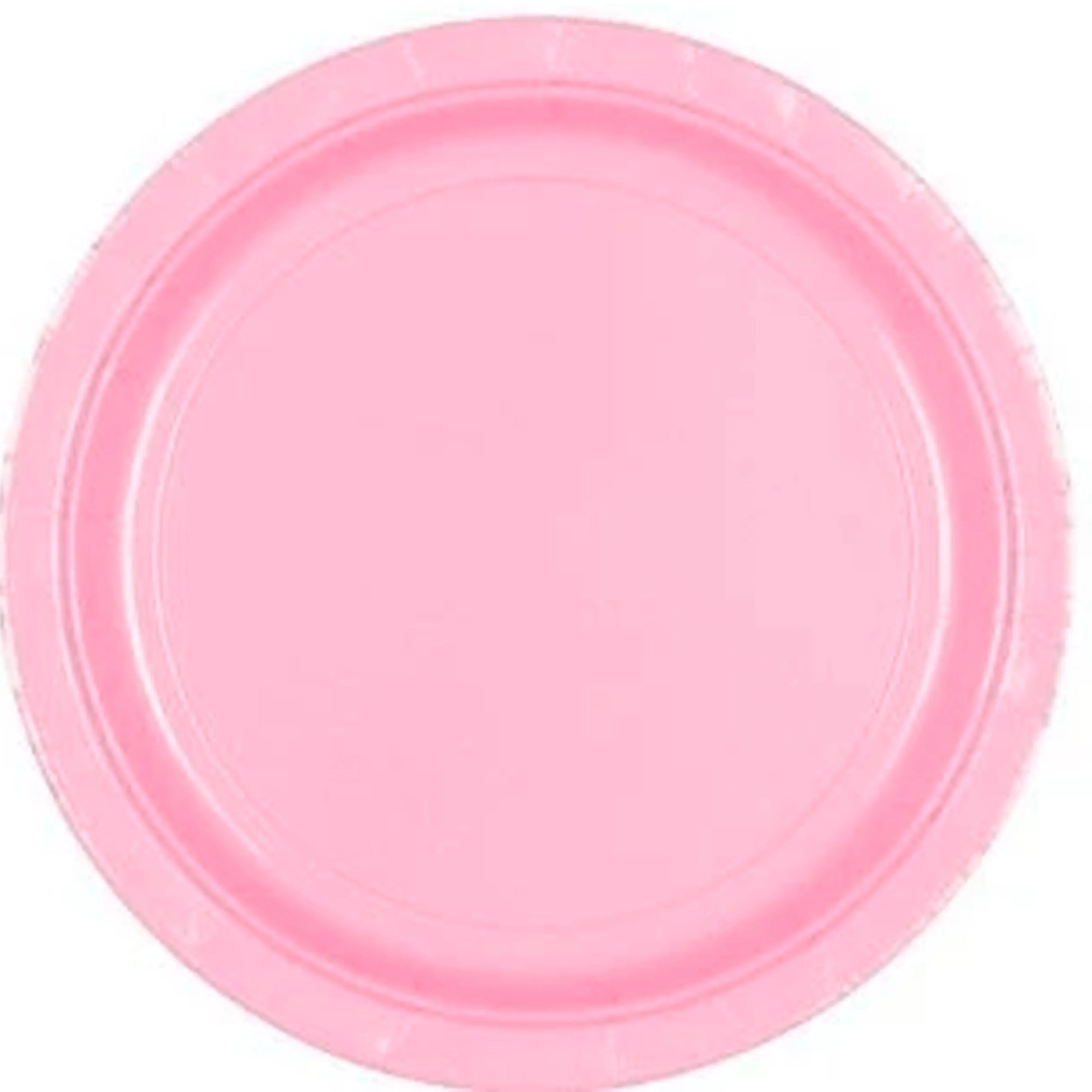 New Pink Dinner Paper Plates 10" | 20ct