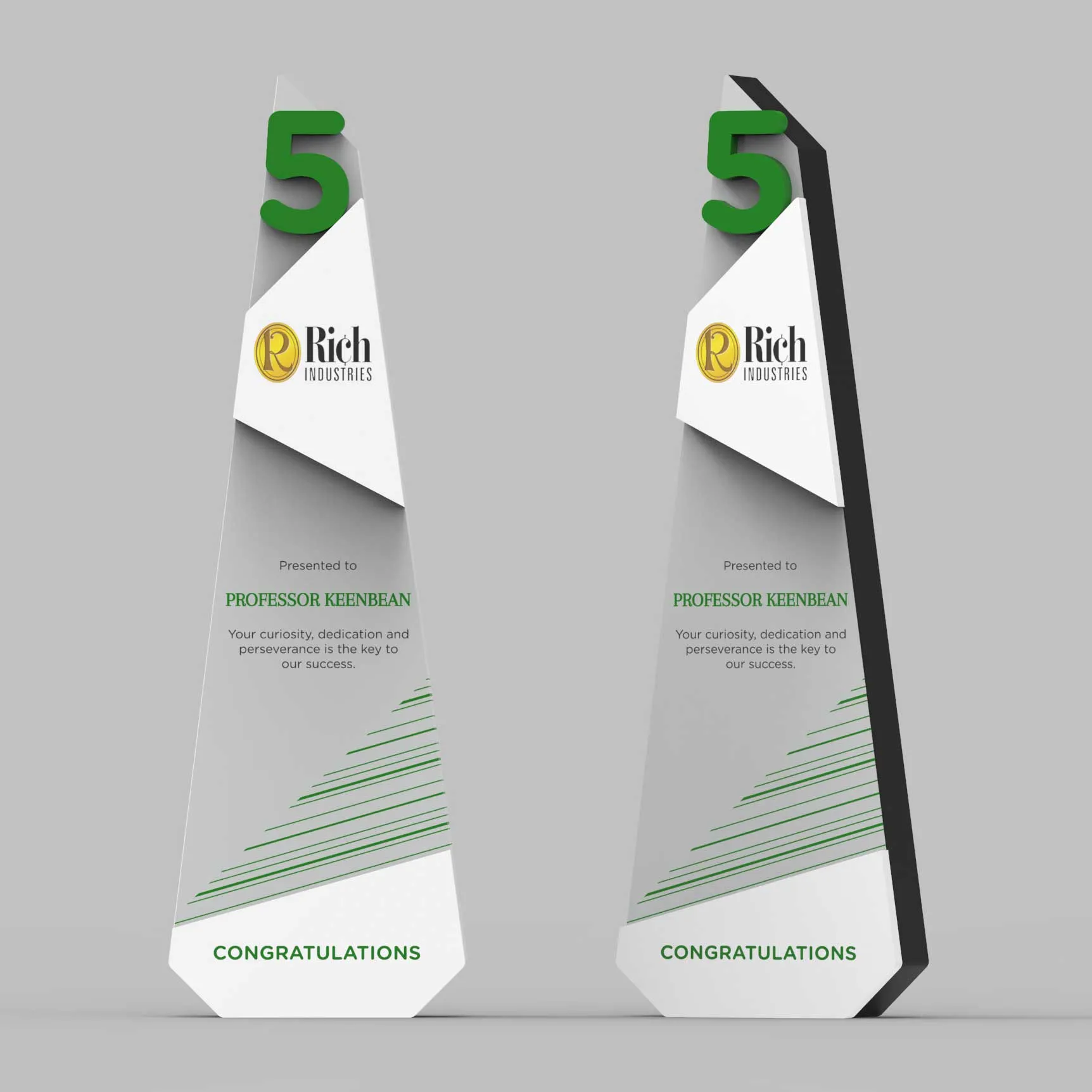 Obelisk Trophy - Work Anniversary Award