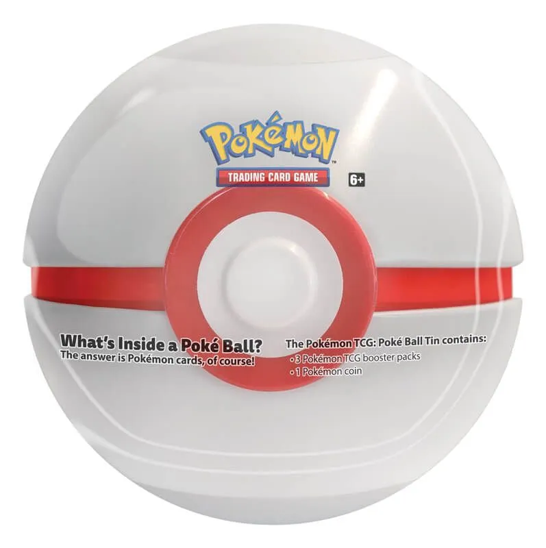 Pokemon Tcg Pokeball Tin Assorted Styles