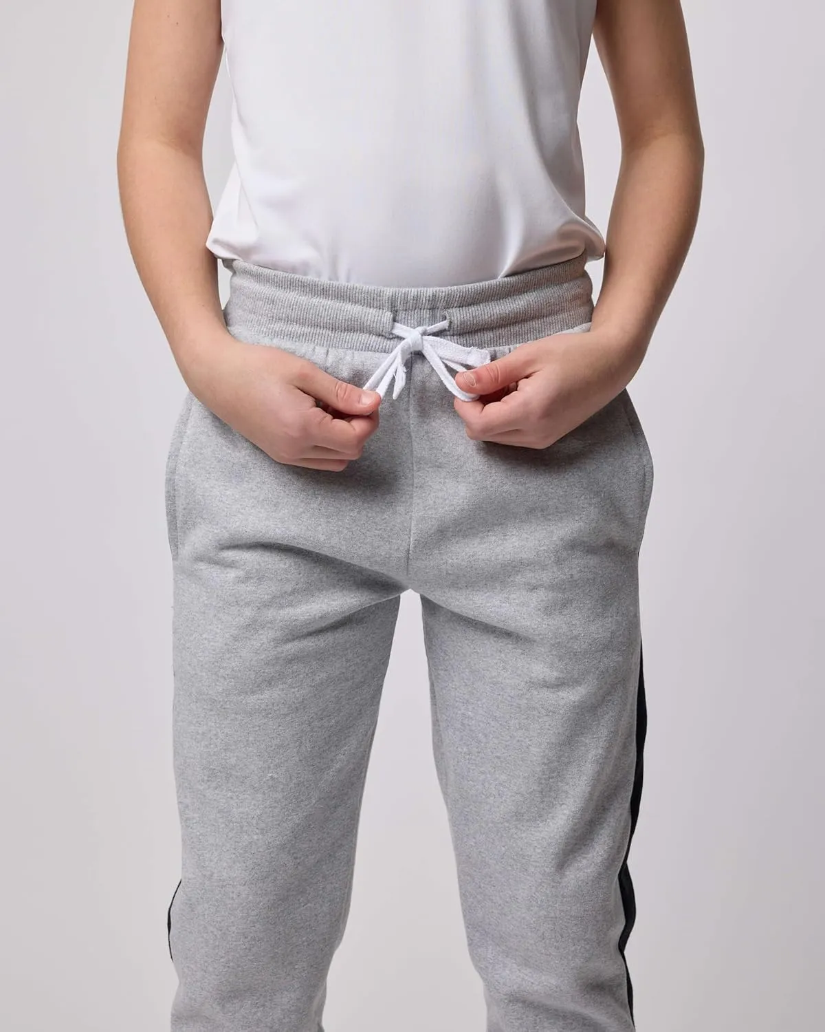 Real Essentials 3 Pack: Boys Cotton Active Fleece Jogger Sweatpants