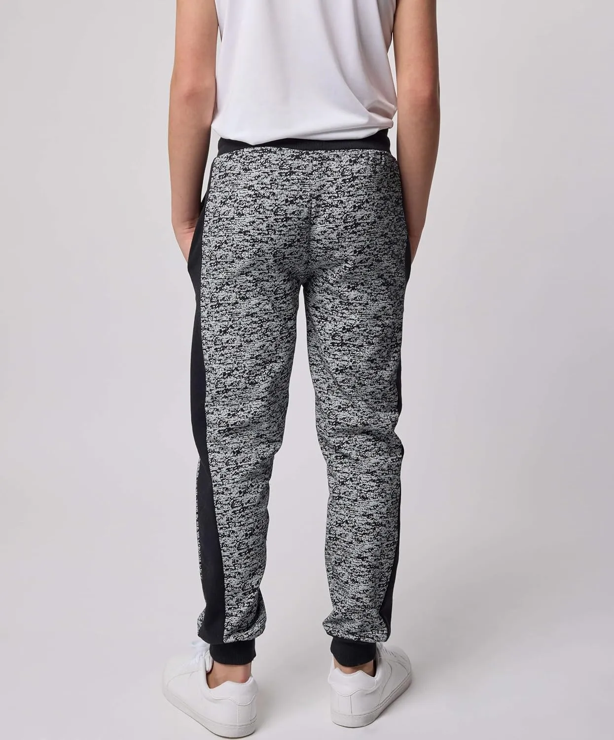 Real Essentials 3 Pack: Boys Cotton Active Fleece Jogger Sweatpants