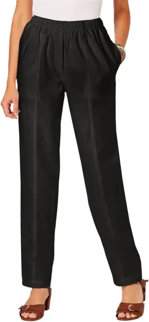 Roaman's Women's Plus Size Complete Cotton Seamed Jean